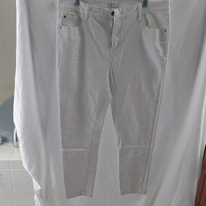 Elan White Denim Skinny Jeans